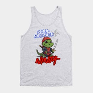 Cute Alligator ninja Tank Top